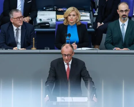 National Freedom ‘At Risk’ States the Chancellor as He Cautions Against ‘Dictated Peace’ in Ukraine